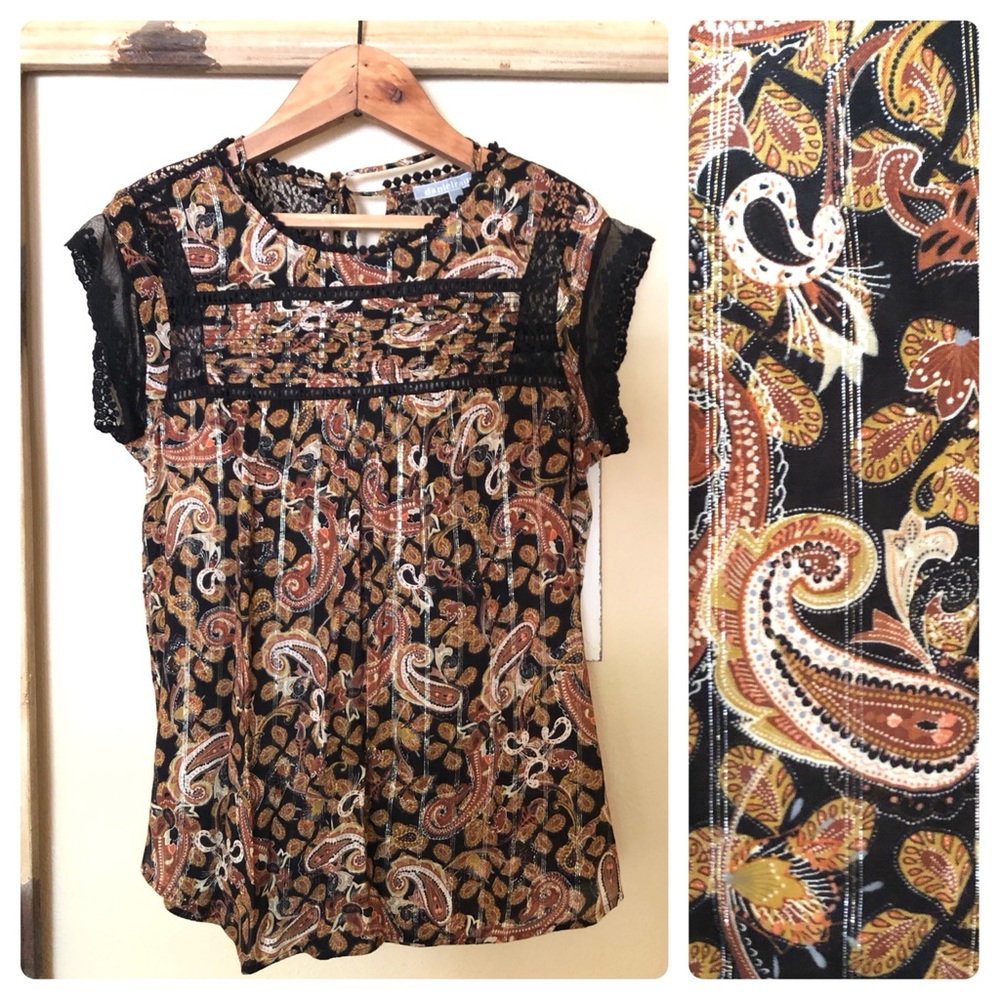 {Anthropologie} Daniel Rainn Stephine Blouse - Picture 6 of 12